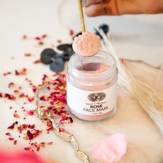 Masque visage à la rose Anima Mundi | Détoxifiant et hydratant