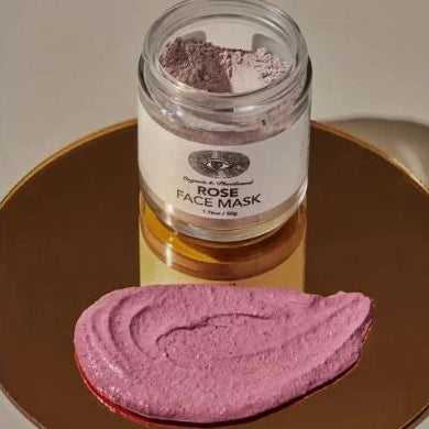 Masque visage à la rose Anima Mundi | Détoxifiant et hydratant