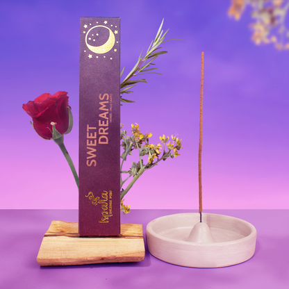 Vanilla, lavender and palo santo