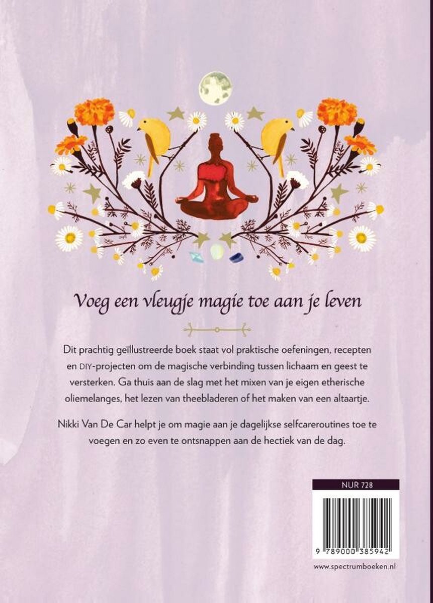 Nikki van de Car, auteur van Practical Magic, introduceert je in deze mystieke wereld en leert je krachtige rituelen, kalmerende spreuken en helende kruidendrankjes.