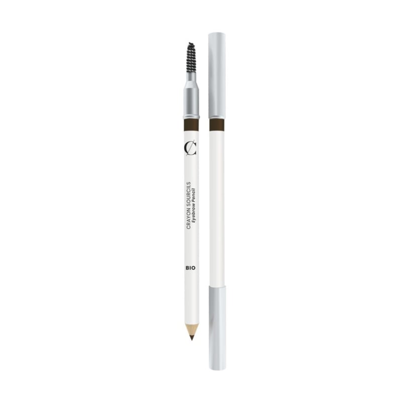 Crayon Sourcils Bio N°130 Brune de Couleur Caramel avec goupillon