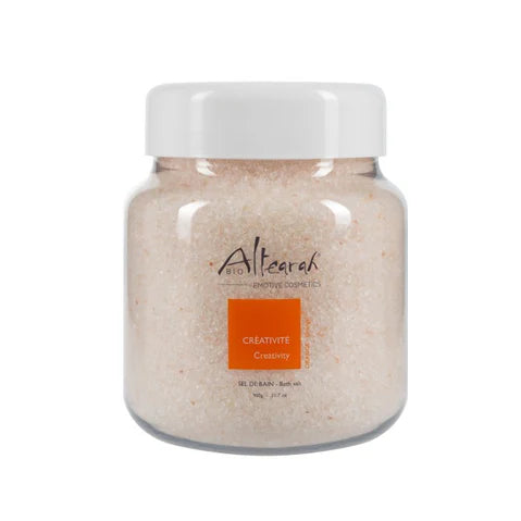 Altearah badzout Orange Creativity 900 gram natuurlijk badzout energie creativiteit bio