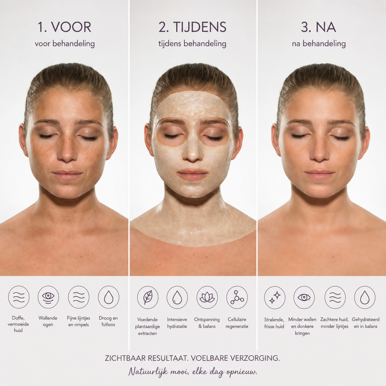 Altearah gezichtsmasker scrub Orange Creativity voor tijdens na behandeling resultaat stralende huid en verfijnde porien