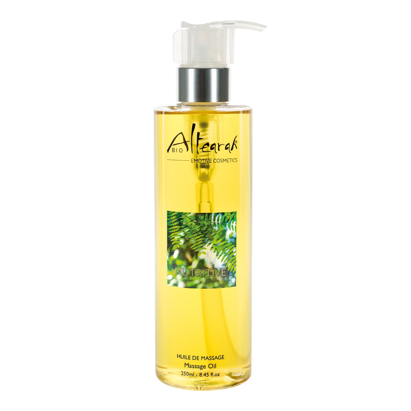 Altearah massage olie nutritive 250ml zonder essentiële oliën natuurlijke huidverzorging gevoelige huid voeding en herstel