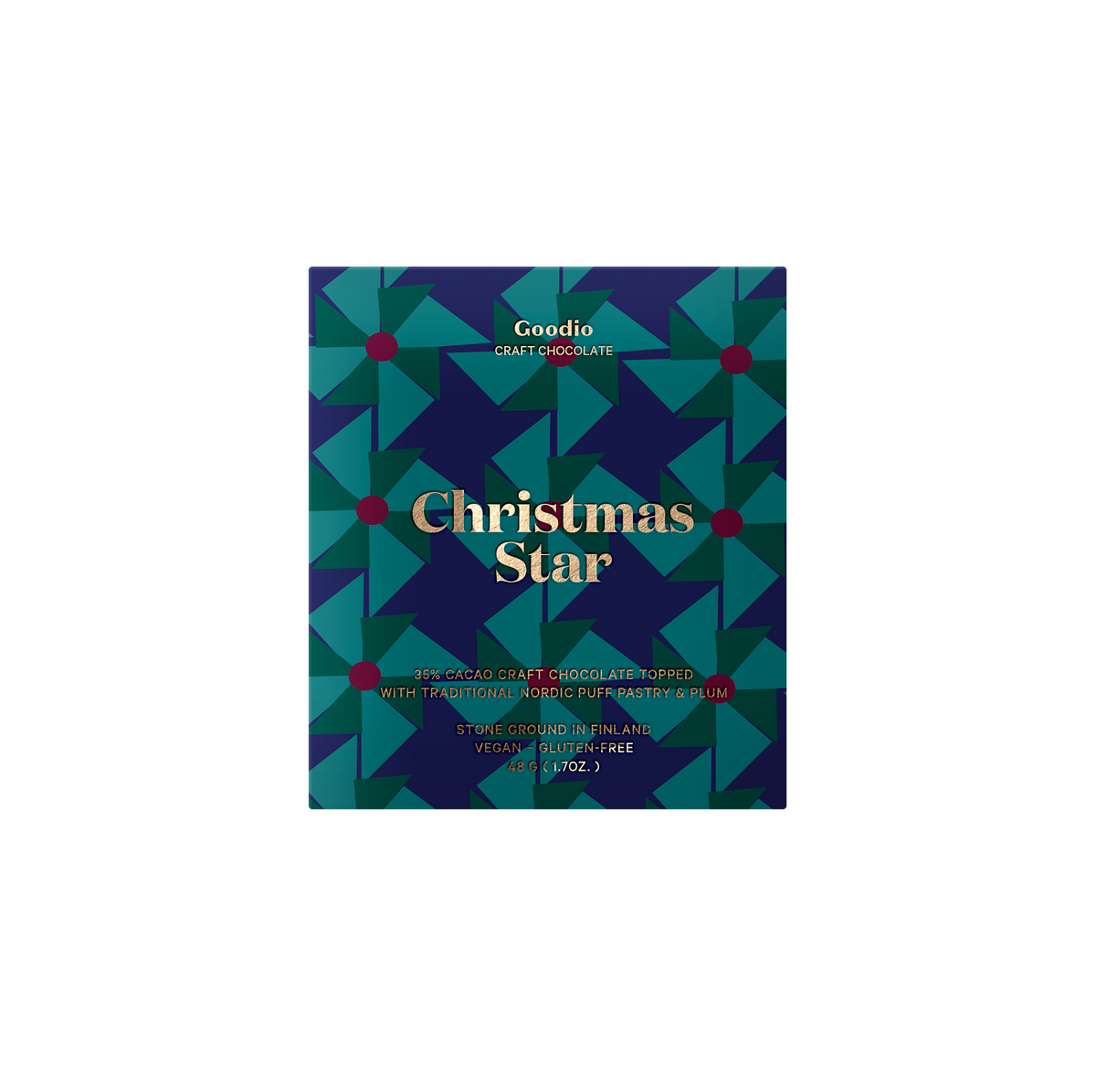 Tablette Goodio Christmas Star 35% dans son emballage