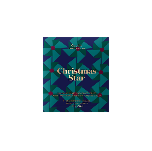 Tablette Goodio Christmas Star 35% dans son emballage