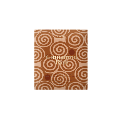 Tablette Goodio Cinnamon Roll dans son emballage