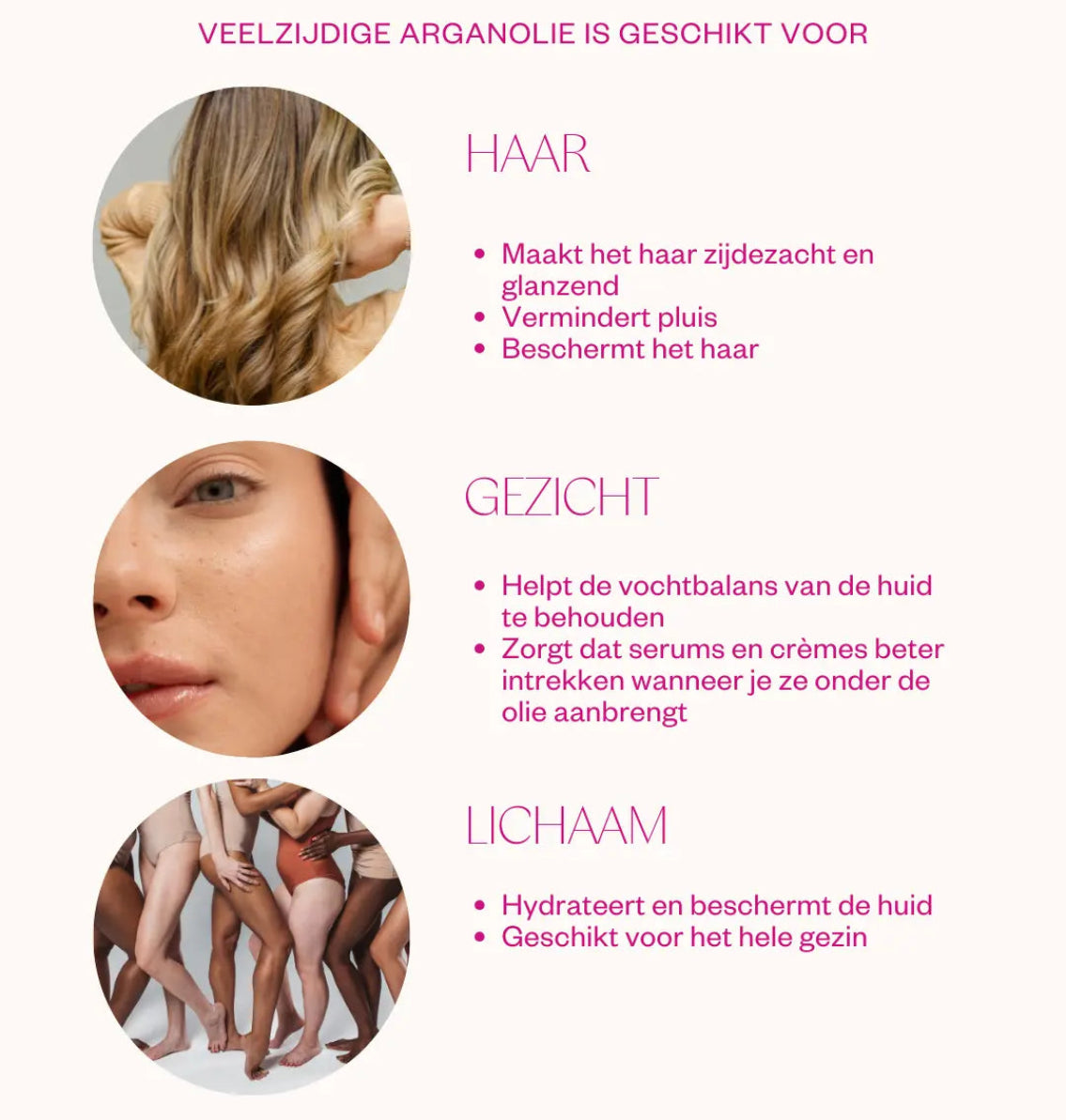 Arganolie verzacht en herstelt de huid