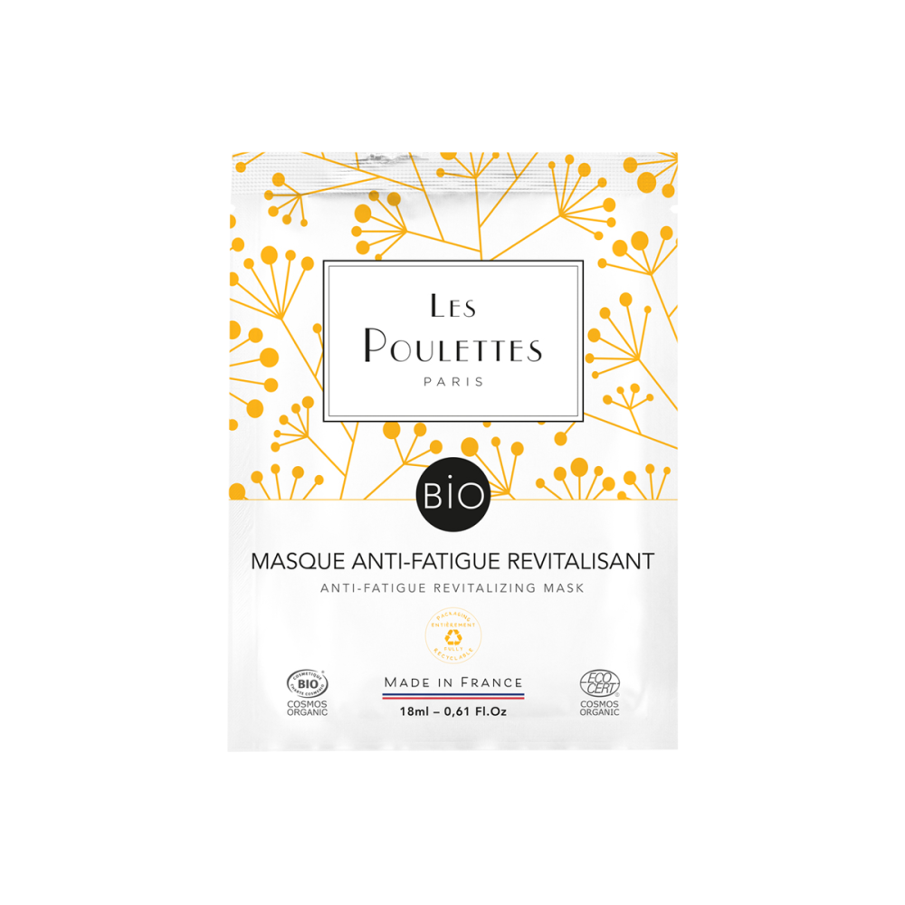 Les Poulettes Paris anti-fatigue masker voor een frisse huid