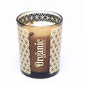 Organic Goodness soy wax candle with natural smudge herbs and essential oils.