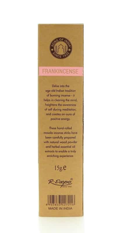 Wierook Stokjes Organic Masala Goodness Frankincense