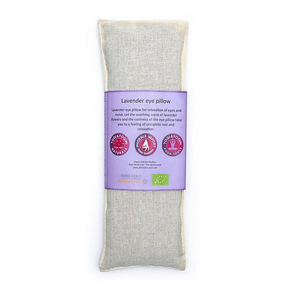 A lavender eye pillow is a simple, effective way to enjoy the wonderful effects of lavender aromatherapy.