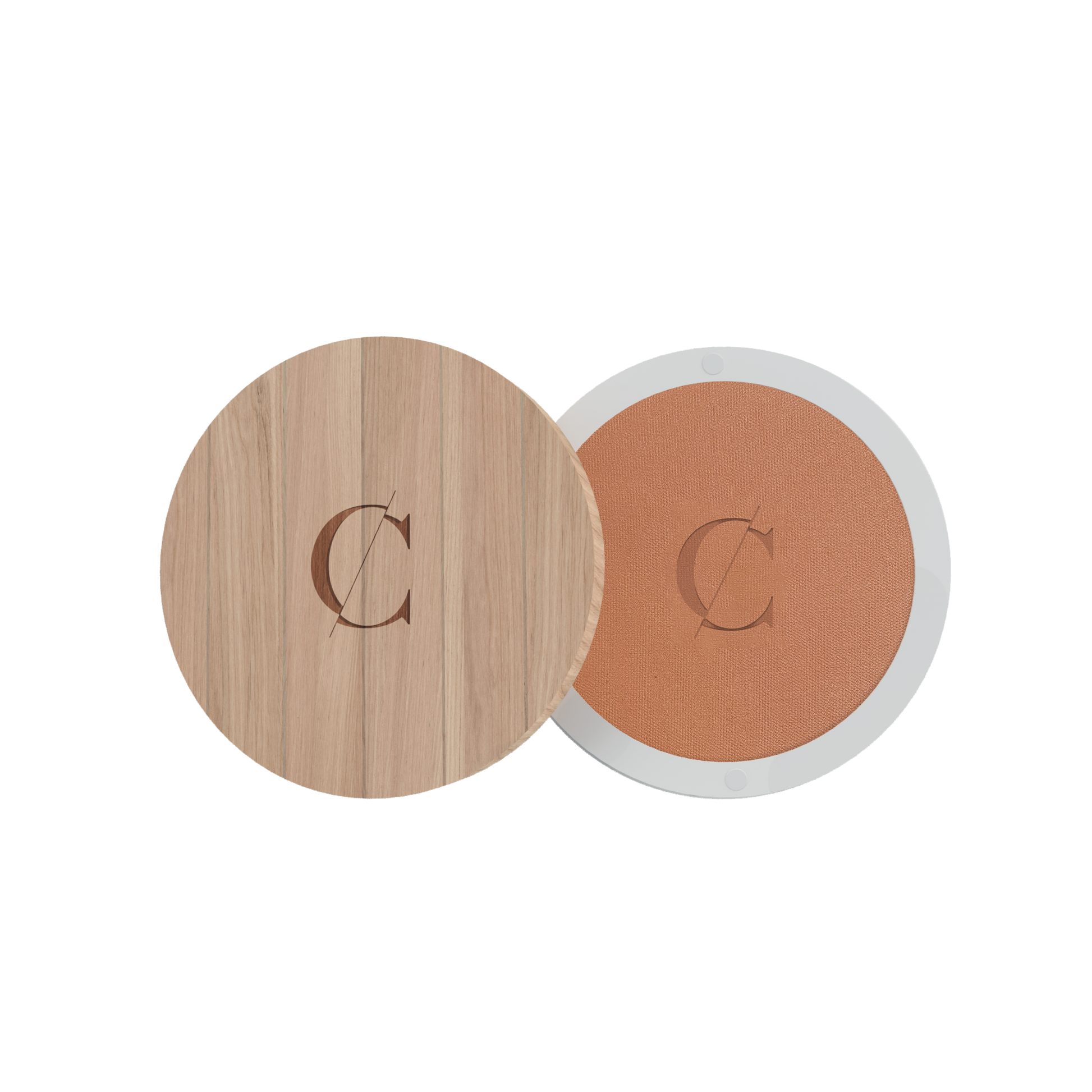 De natuurlijke en biologische huidteinten van Couleur Caramel zijn gemaakt van gemicroniseerd poeder.