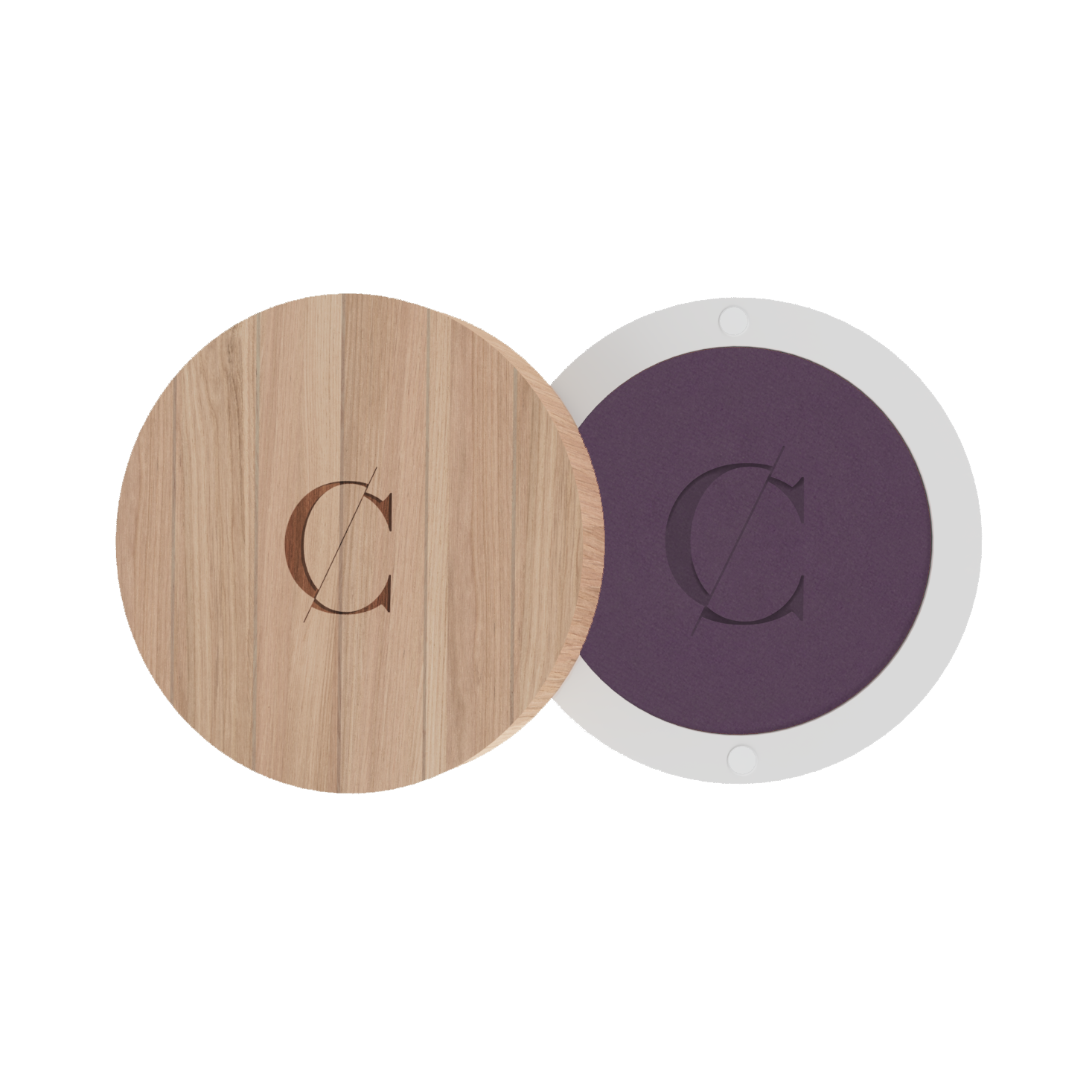 De natuurlijke en biologische oogschaduw van Couleur Caramel bevat een sterke concentratie van pigmenten. 