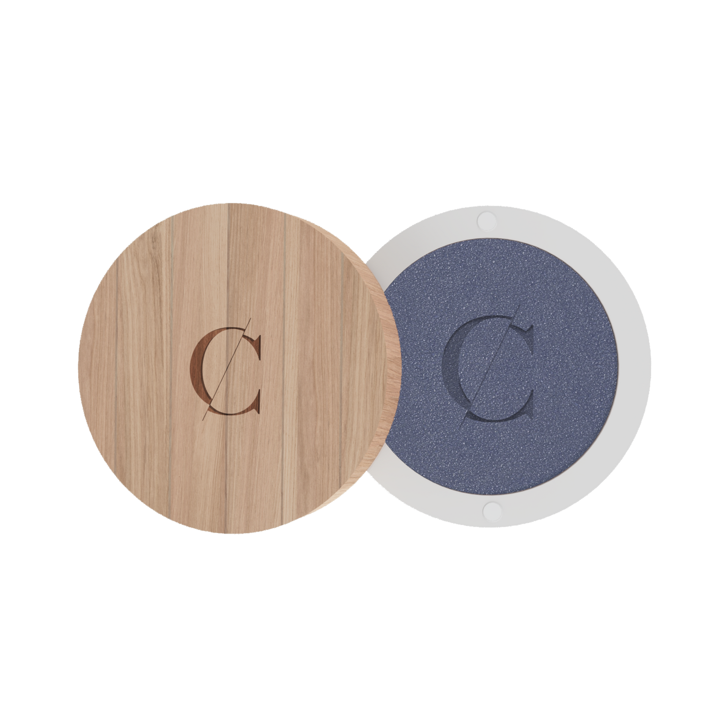 De natuurlijke en biologische oogschaduw van Couleur Caramel bevat een sterke concentratie van pigmenten. 