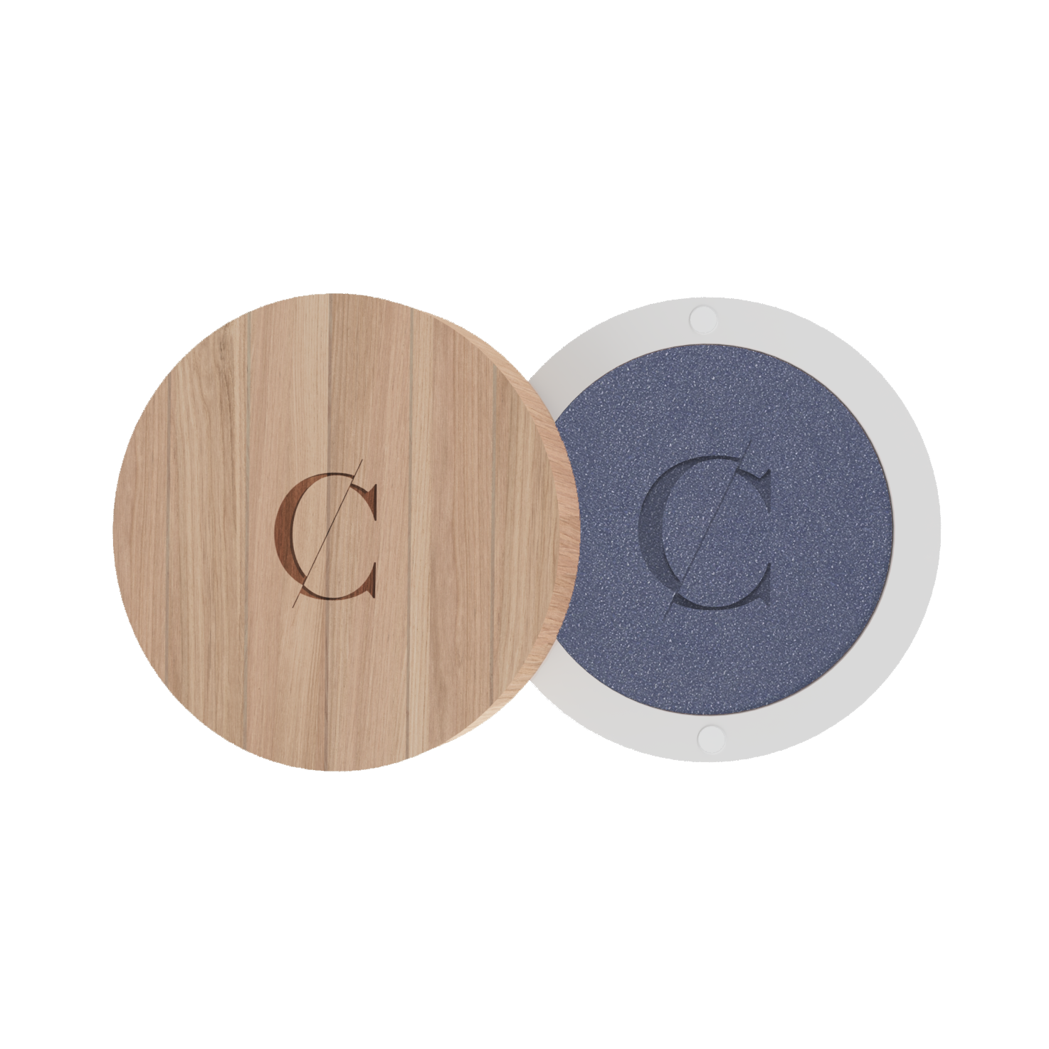 De natuurlijke en biologische oogschaduw van Couleur Caramel bevat een sterke concentratie van pigmenten. 