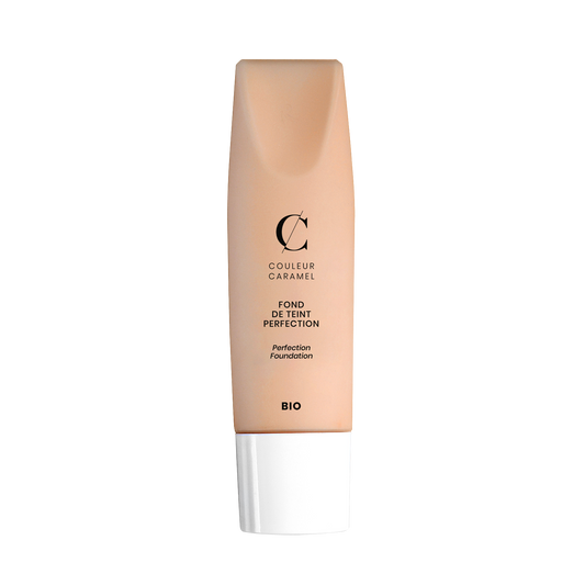 Biologische en huidverzorgende foundation crème.