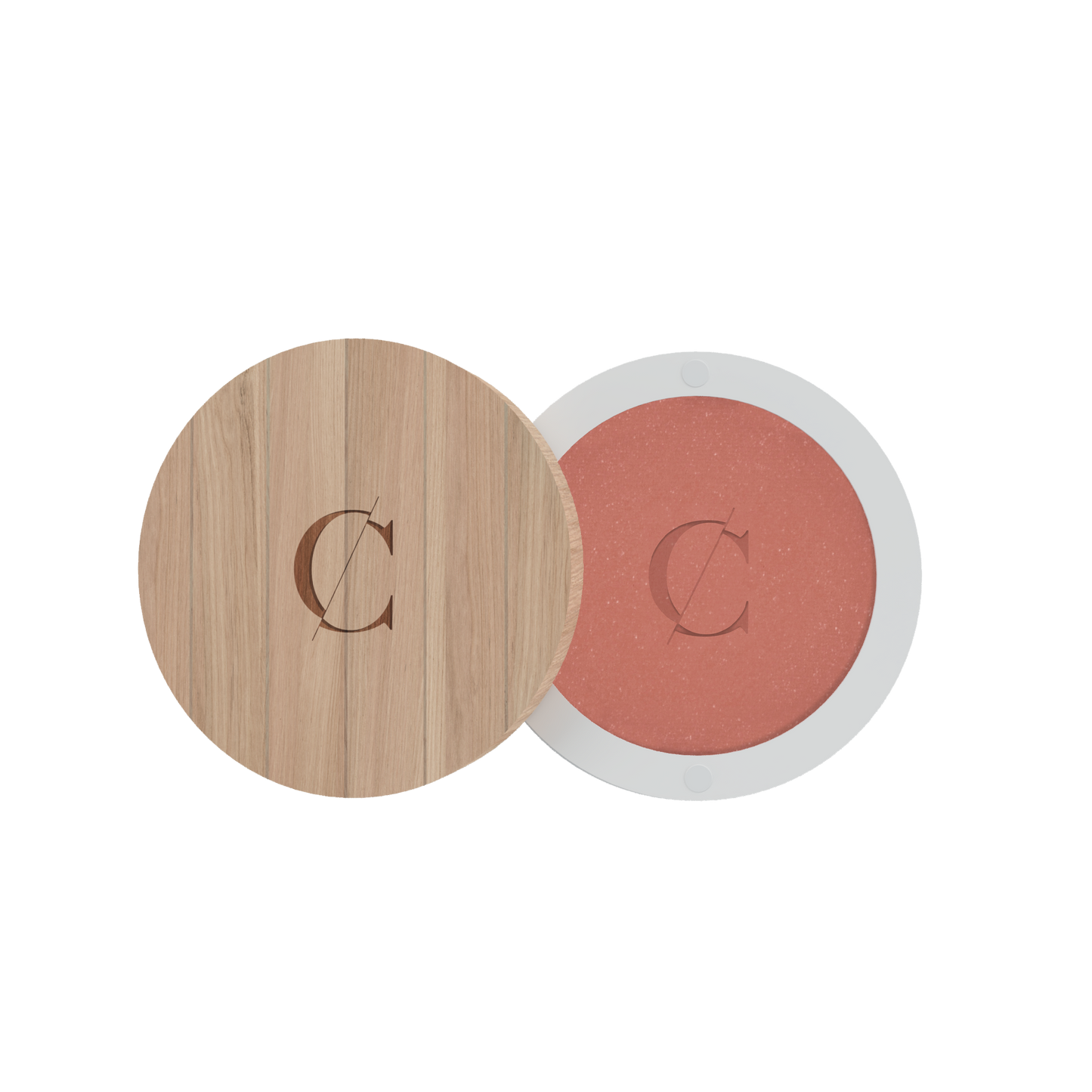 Couleur Caramel Blush Powder Light Pink N°53 zachte glow