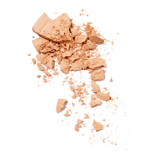 Couleur Caramel Compact Poeder Golden Beige natuurlijke textuur detail