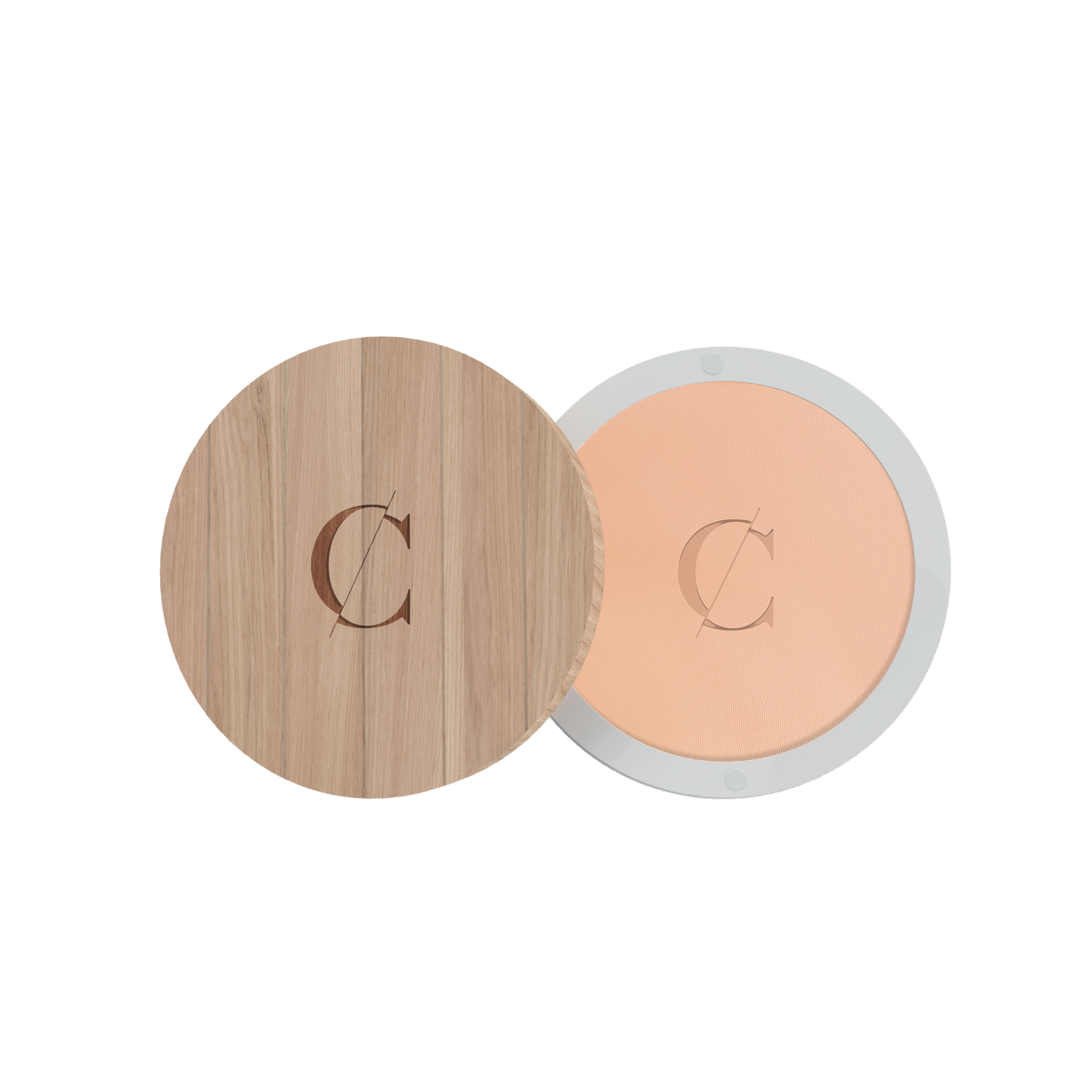 Couleur Caramel Compact Poeder Light Beige N°602 matte finish