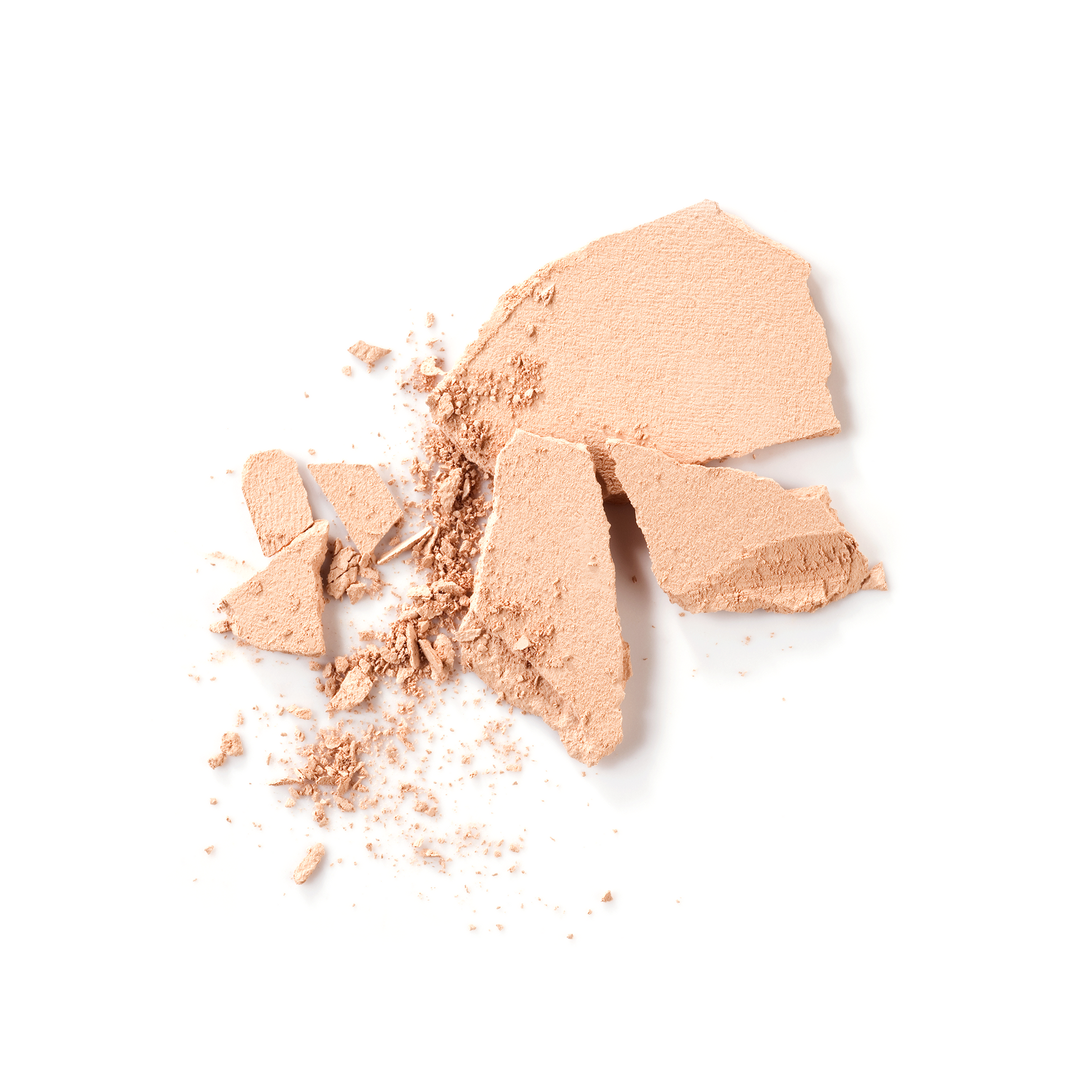 Couleur Caramel Compact Poeder Light Beige natuurlijke textuur detail