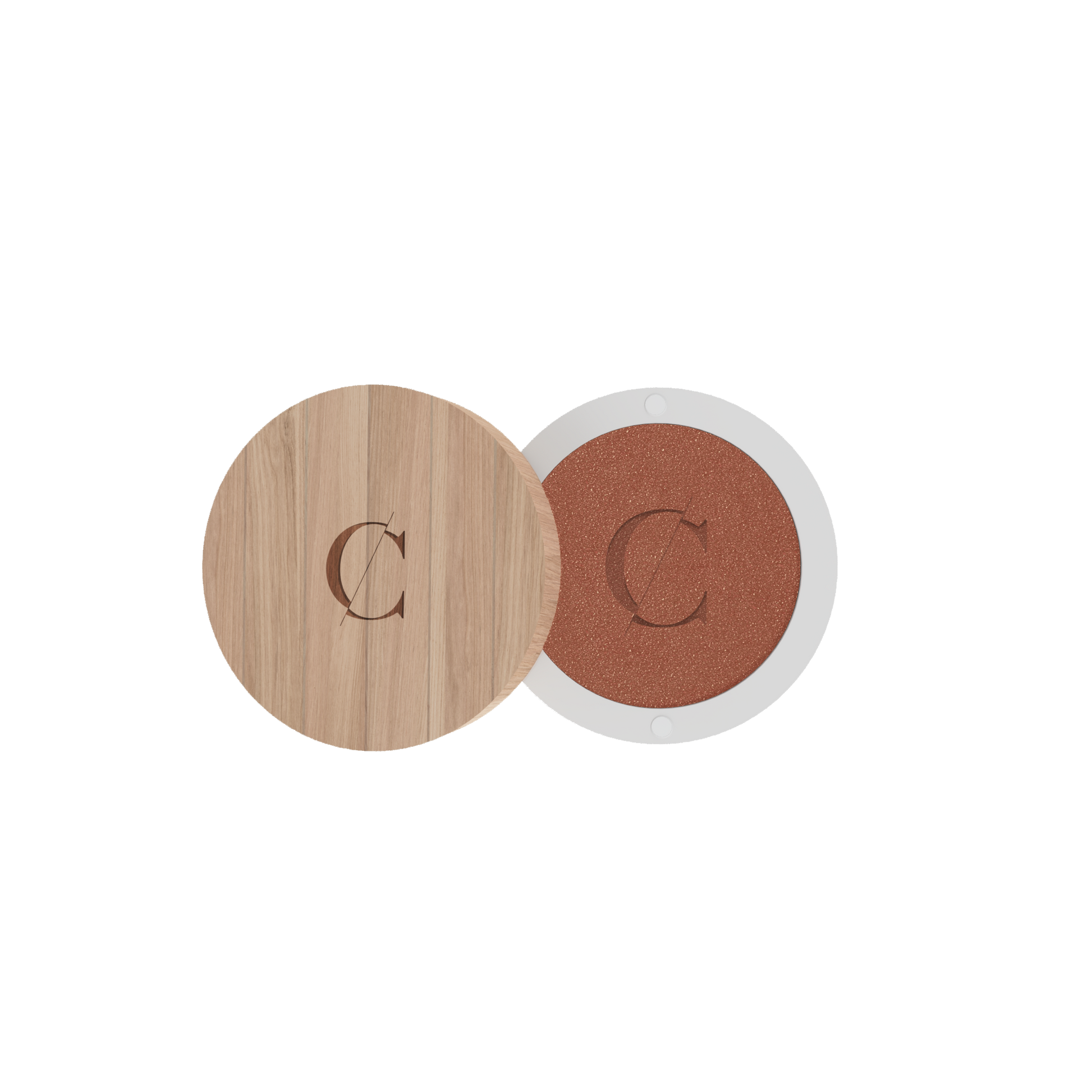 De natuurlijke en biologische oogschaduw van Couleur Caramel bevat een De natuurlijke en biologische oogschaduw van Couleur Caramel bevat een sterke concentratie van pigmenten.  concentratie van pigmenten. 