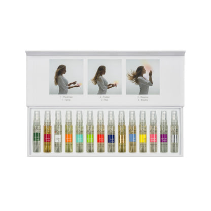 Mini sprays parfum de soin naturels Altearah dans un coffret de luxe